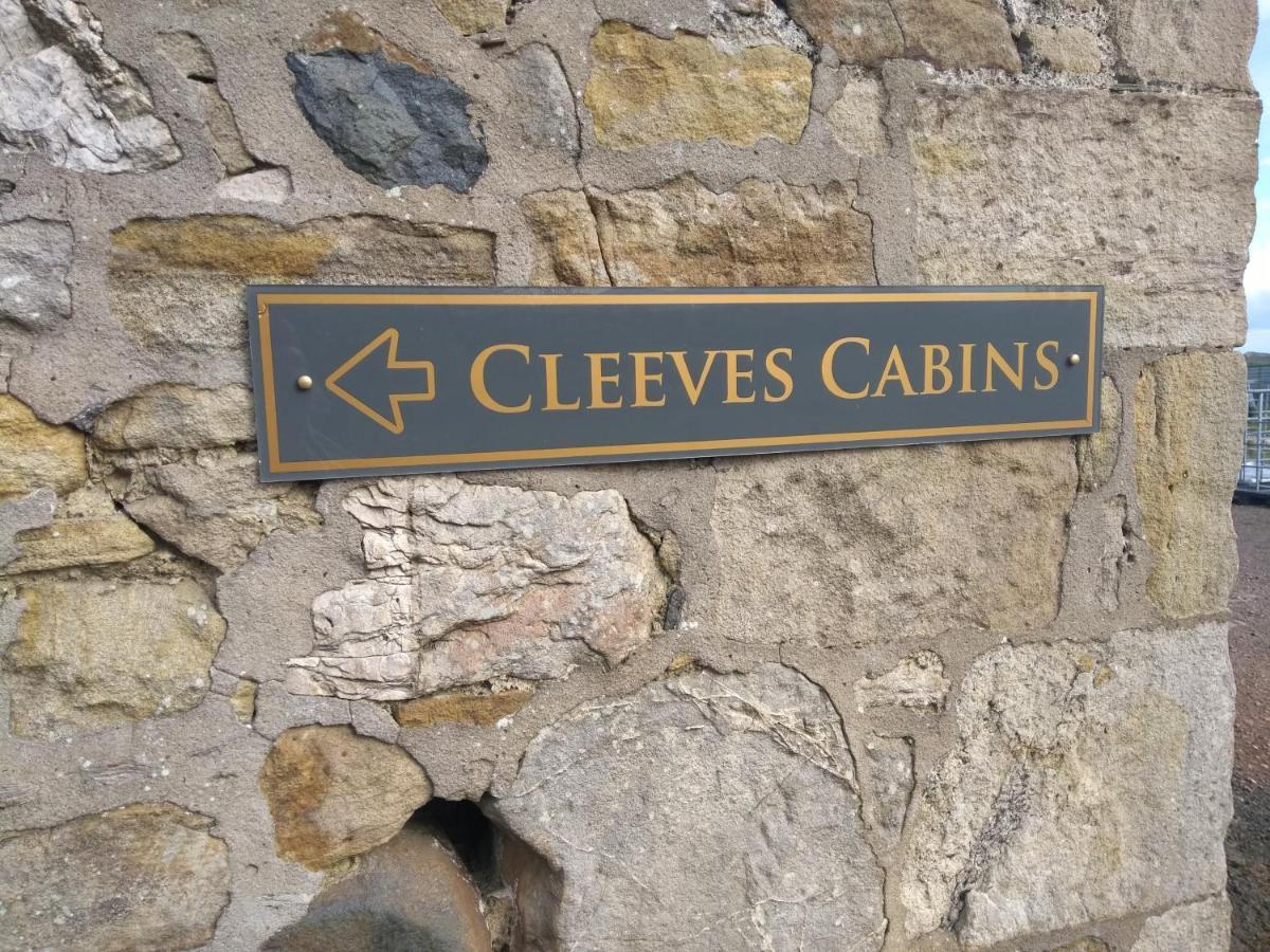 Cleeves Cabins Arran Luxury Lodge With Hot Tub Dalry  Exterior foto